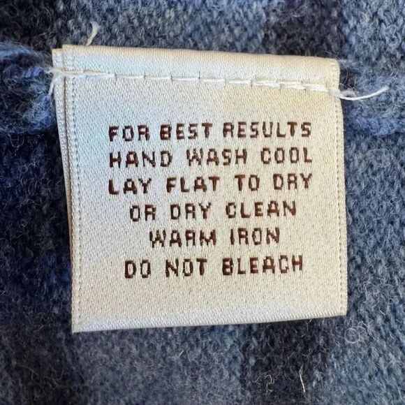 Peter Millar Striped Quarter-Zip Mock Turtleneck Sweater Merino Wool SZ XL #2320 - Picture 12 of 12